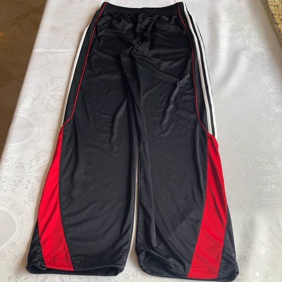 Adidas Men’s Size S Track/Sweatpants 3 Stripes Drawstring Bottoms Elastic Waist - Picture 13 of 16